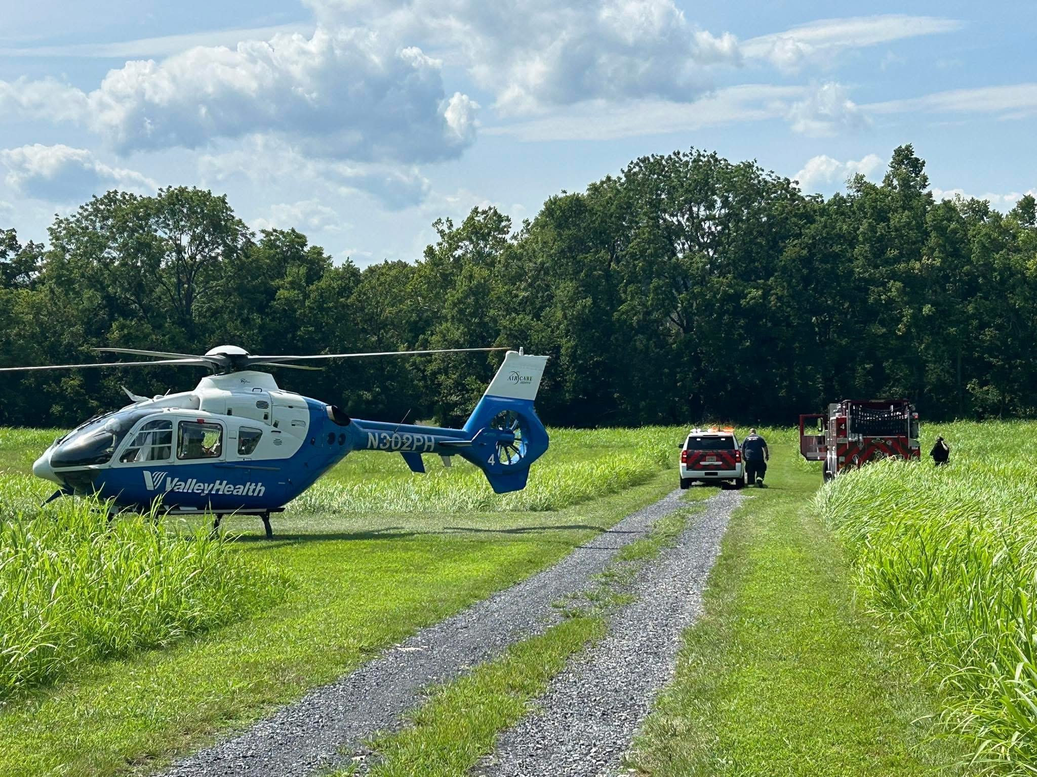 Worker revived after electrocution and 25-foot fall in Shenandoah Farms