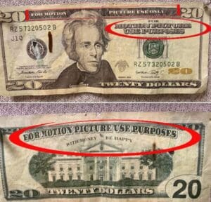 Fake movie money circulating in Stephens City, police warn
