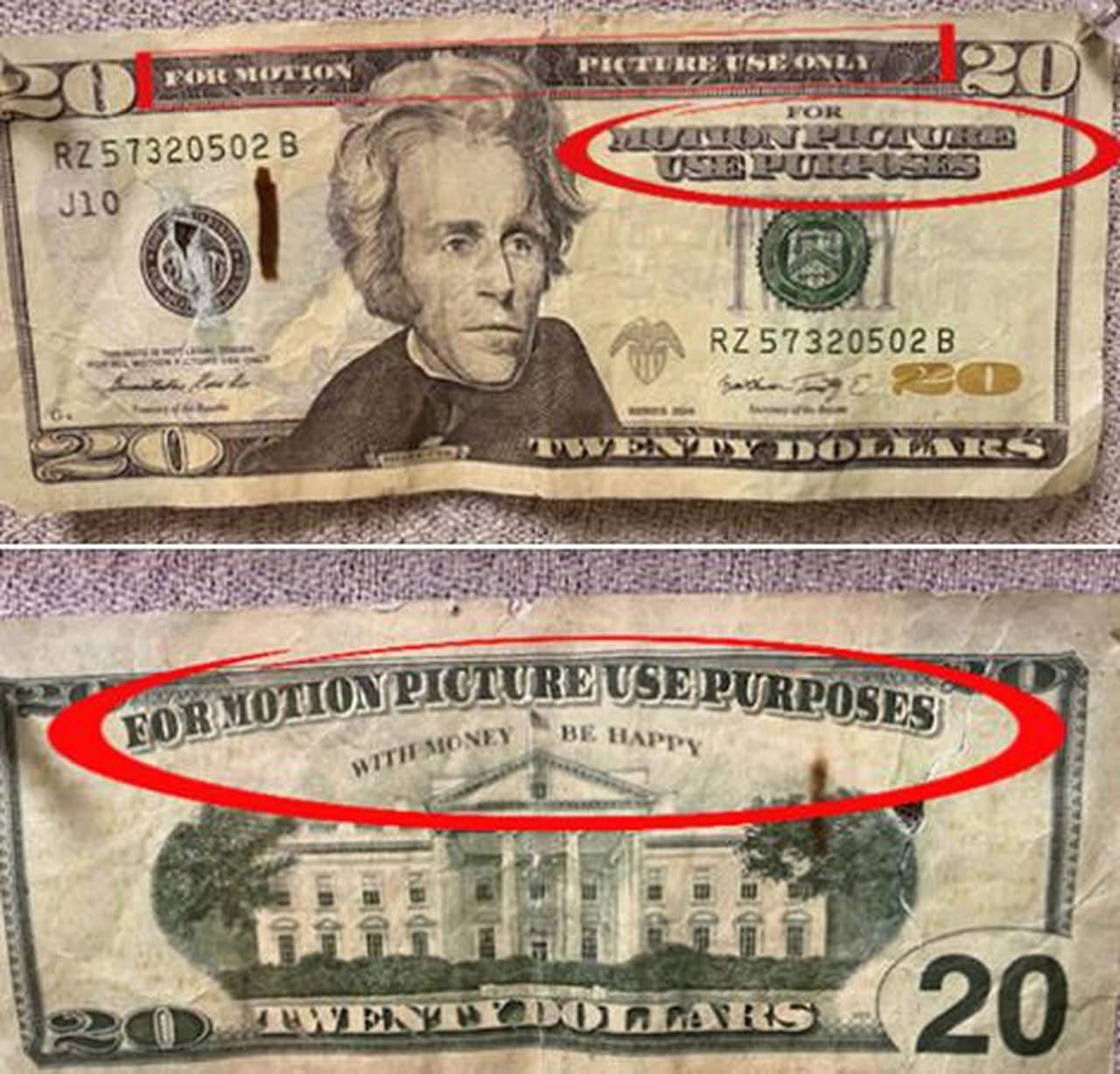 Fake movie money circulating in Stephens City, police warn