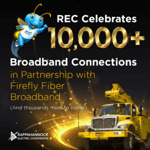 Rappahannock Electric Cooperative Connects 10,000 to Broadband