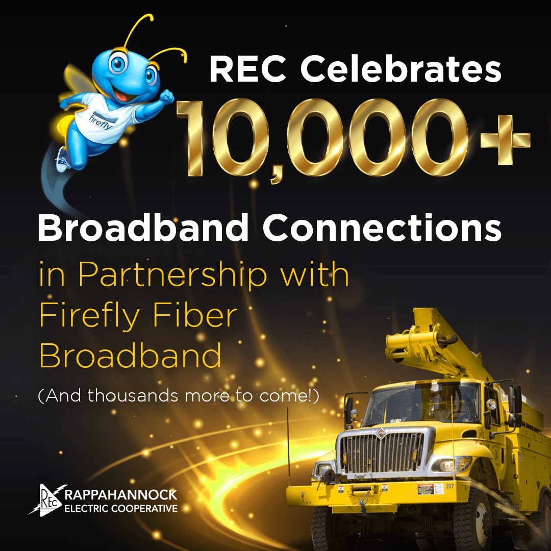 Rappahannock Electric Cooperative Connects 10,000 to Broadband