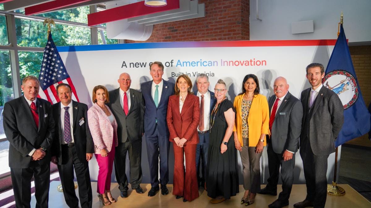 Governor Youngkin announces $9 billion Google investment in Virginia