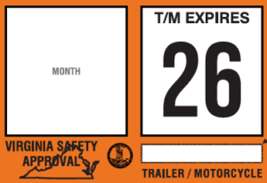 Virginia updates vehicle inspection stickers for 2026, changes rejection labels