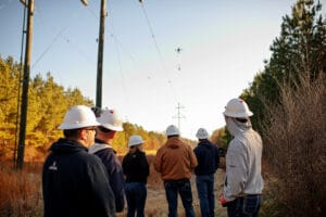 Grant-Funded Collaboration Between REC and Linebird Shows Efficiency and Safety Potential for Drone Installation of Reliability Sensors