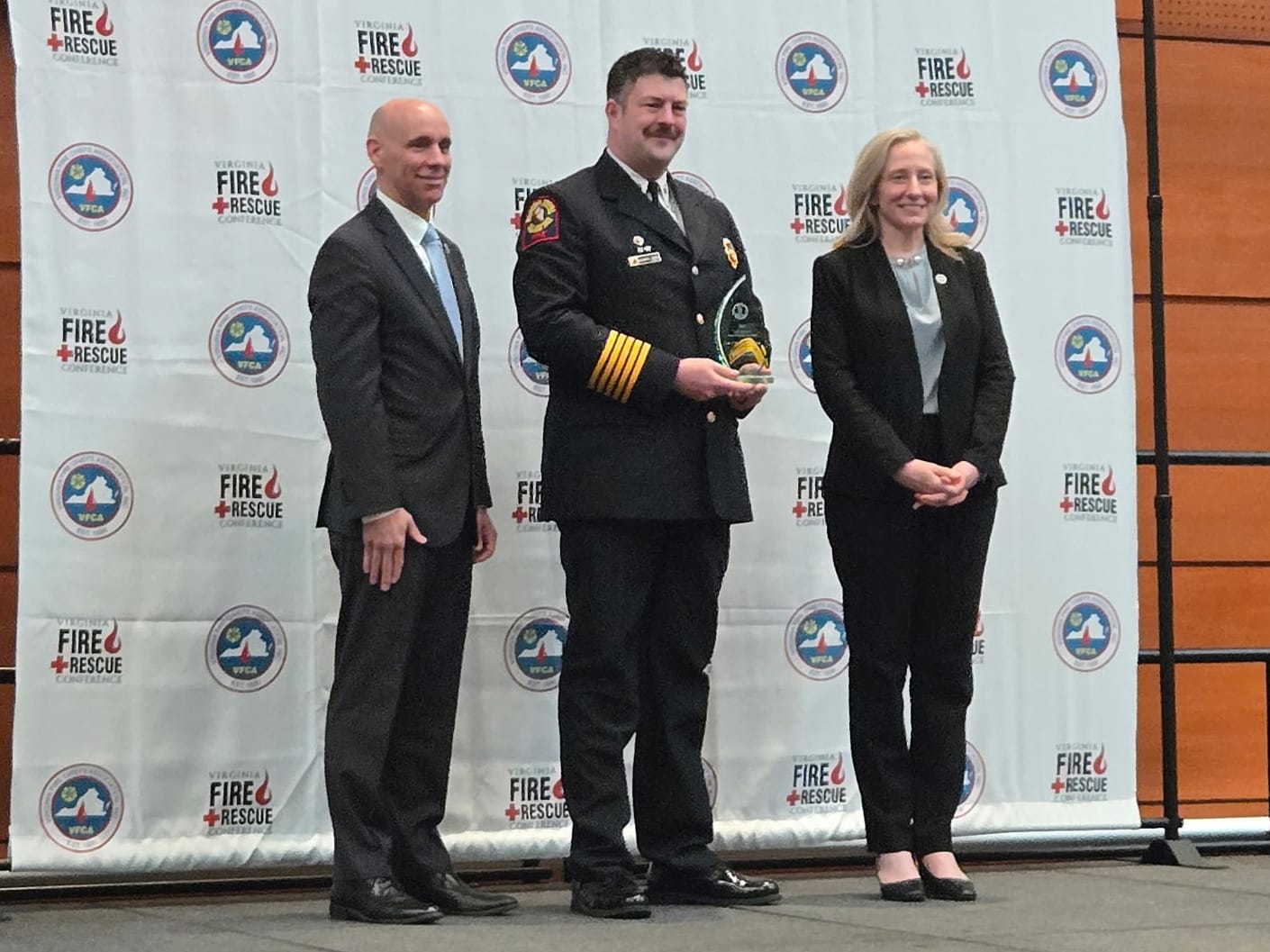Woodstock Fire Chief Named Virginia’s Volunteer Chief Officer of the Year