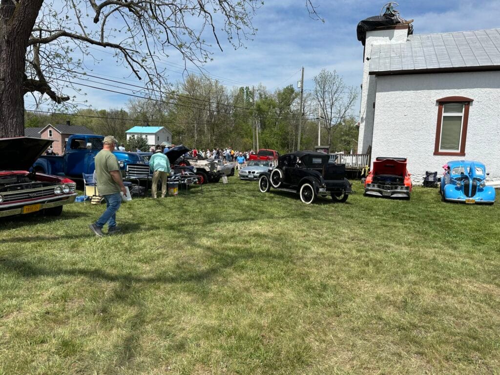 Scenes from Browntown, Virginia’s 23rd Annual Redbud Festival Saturday 4/18/26 with car show, duck race, live music, food, crafts and more. Photos by Dan McDermott WarrenCountyVa.com