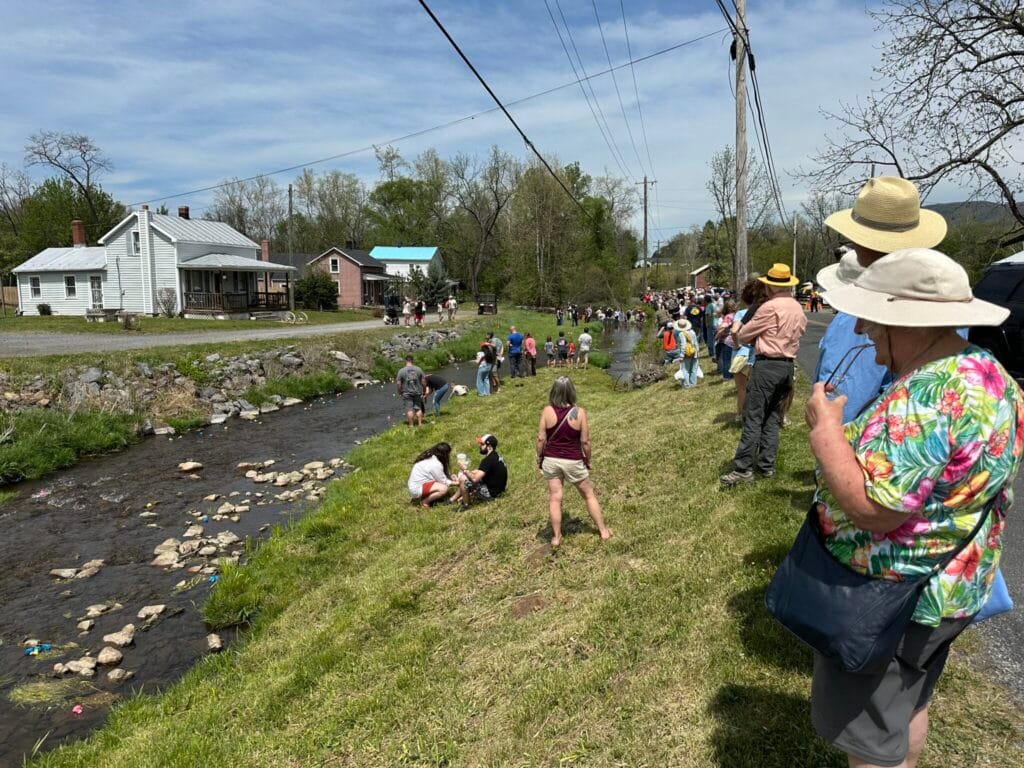 Scenes from Browntown, Virginia’s 23rd Annual Redbud Festival Saturday 4/18/26 with car show, duck race, live music, food, crafts and more. Photos by Dan McDermott WarrenCountyVa.com