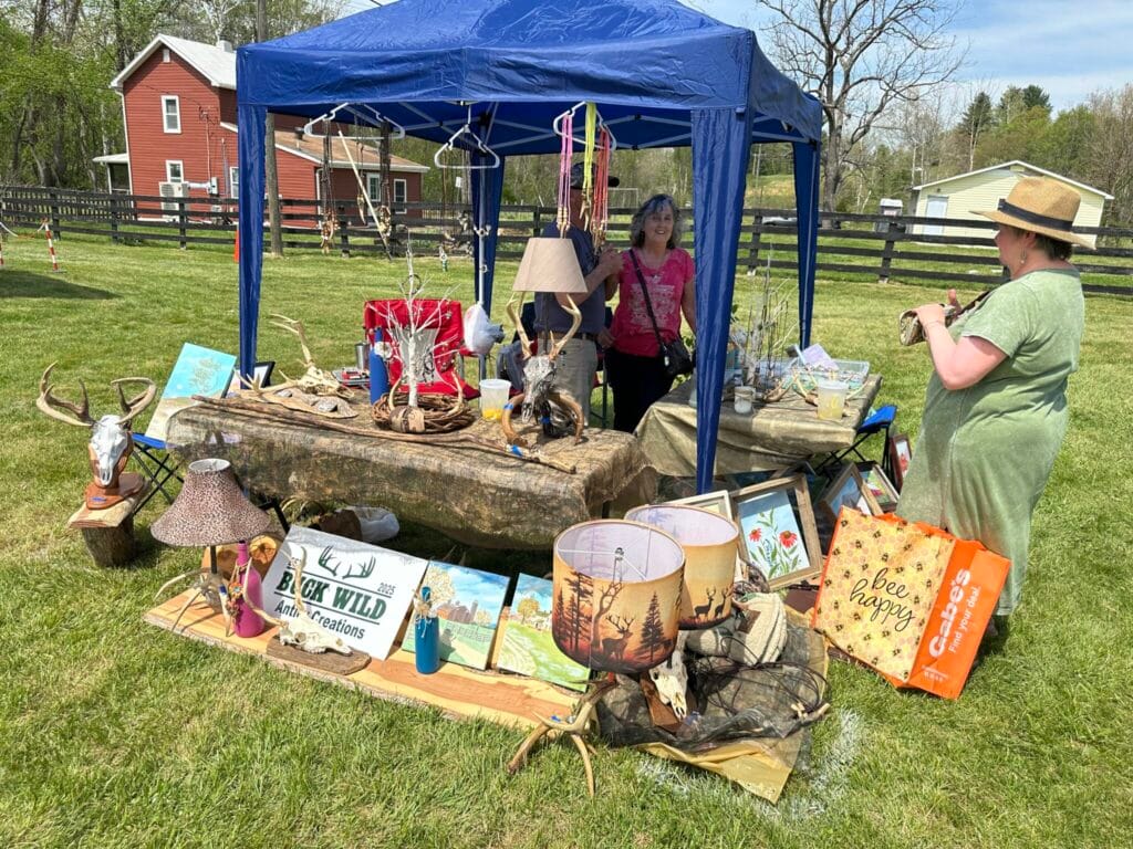 Scenes from Browntown, Virginia’s 23rd Annual Redbud Festival Saturday 4/18/26 with car show, duck race, live music, food, crafts and more. Photos by Dan McDermott WarrenCountyVa.com