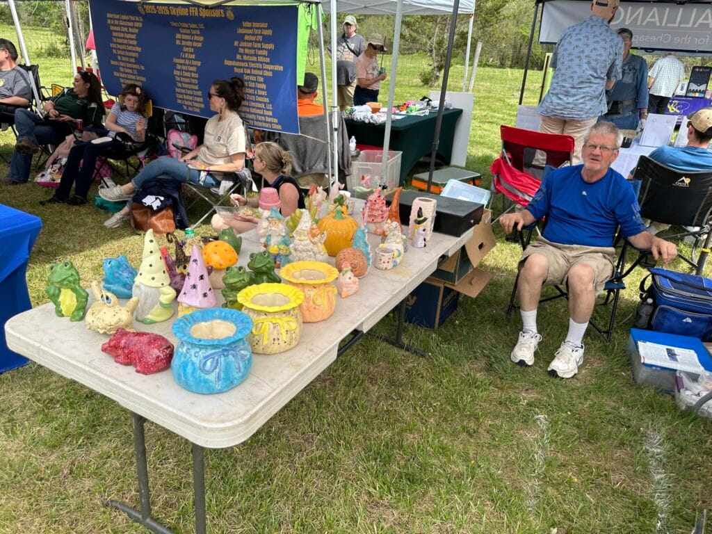Scenes from Browntown, Virginia’s 23rd Annual Redbud Festival Saturday 4/18/26 with car show, duck race, live music, food, crafts and more. Photos by Dan McDermott WarrenCountyVa.com