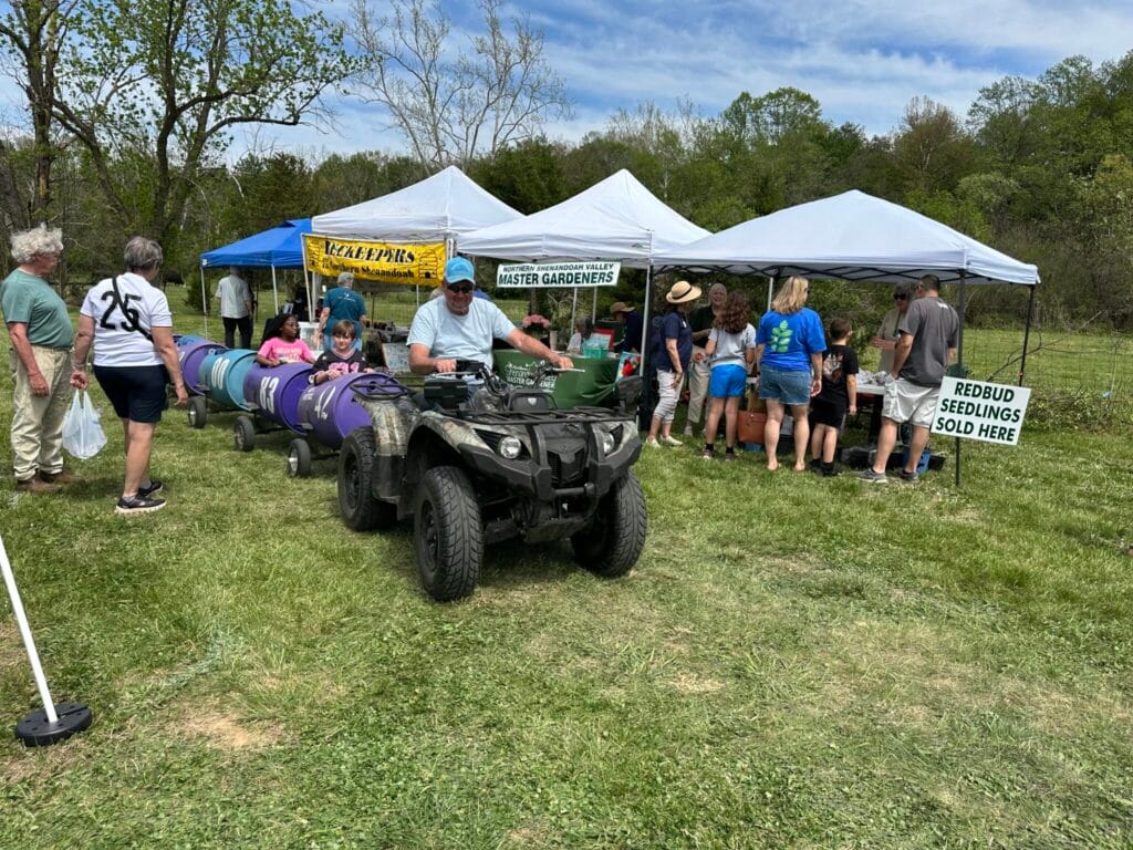 Scenes from Browntown, Virginia’s 23rd Annual Redbud Festival Saturday 4/18/26 with car show, duck race, live music, food, crafts and more. Photos by Dan McDermott WarrenCountyVa.com