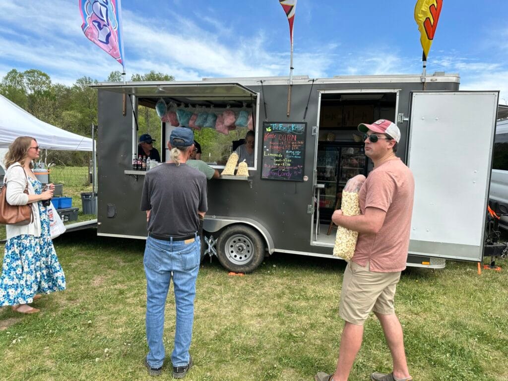 Scenes from Browntown, Virginia’s 23rd Annual Redbud Festival Saturday 4/18/26 with car show, duck race, live music, food, crafts and more. Photos by Dan McDermott WarrenCountyVa.com