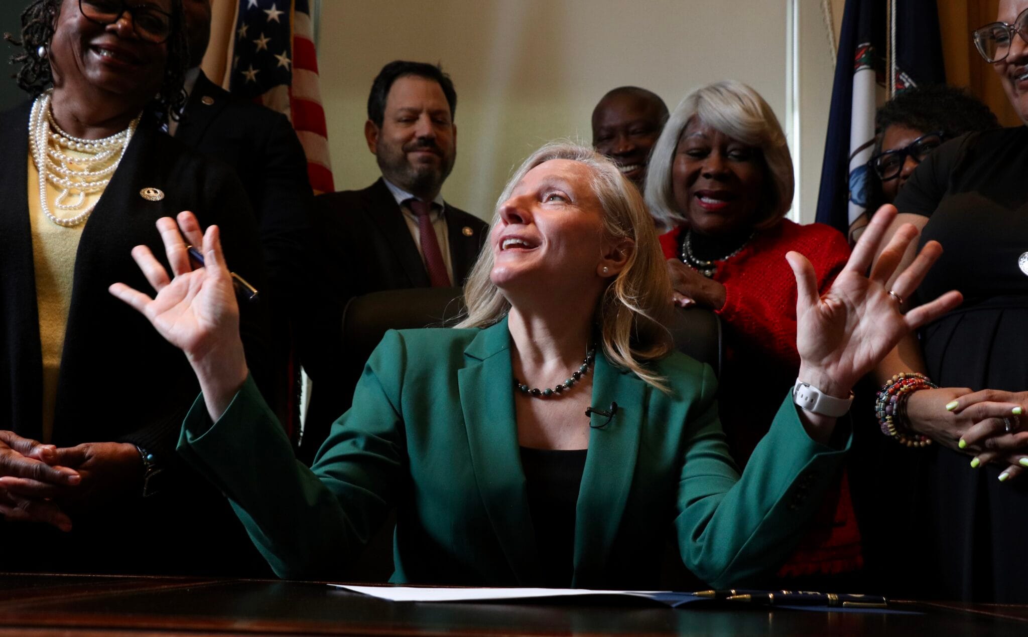 Spanberger signs bipartisan school-safety, student support bills into law