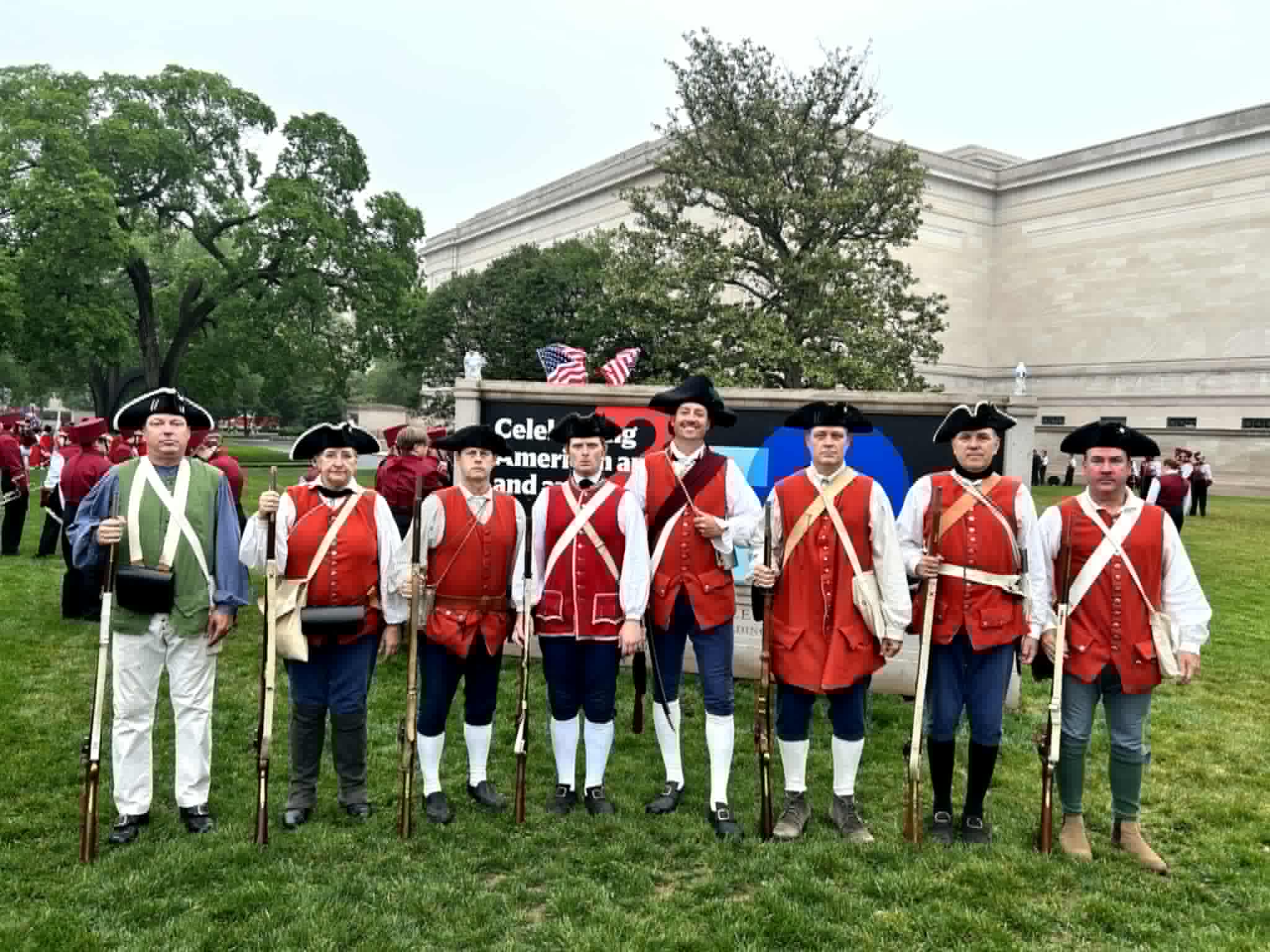 Local residents march in 250th anniversary National Memorial Day Parade