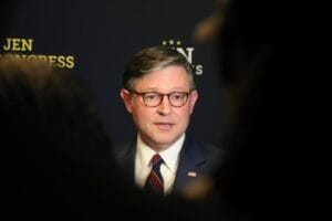 Alongside Kiggans, US House Speaker says Va.’s 2nd District ‘will determine the fate of the country’