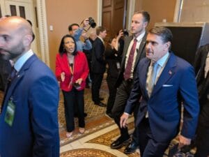 Blanche nomination for attorney general advanced by US Senate panel on party-line vote