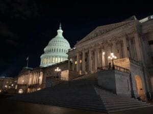 US Senate leaves town for recess after passing stopgap spending bill, blocking photo ID for voting